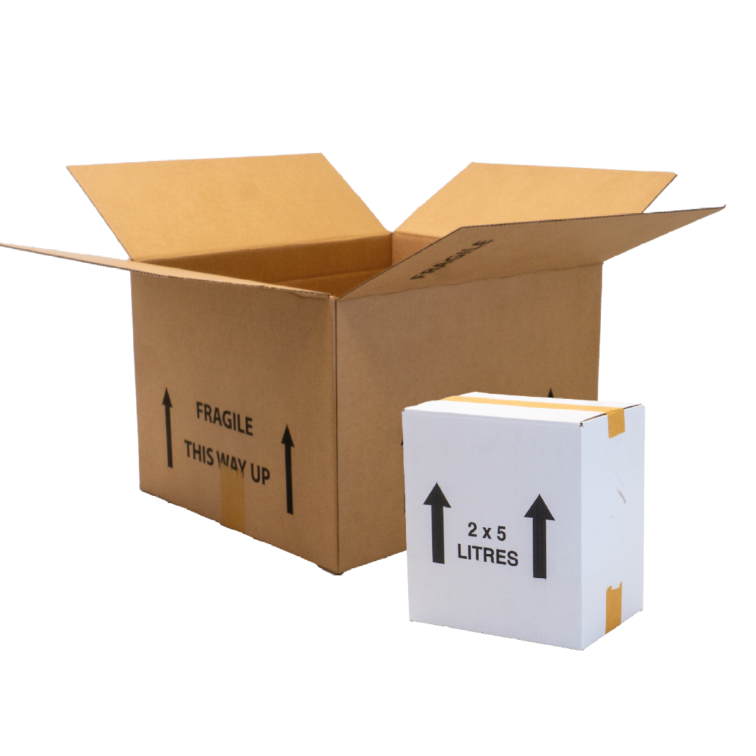 Printed 'This Way Up' Boxes