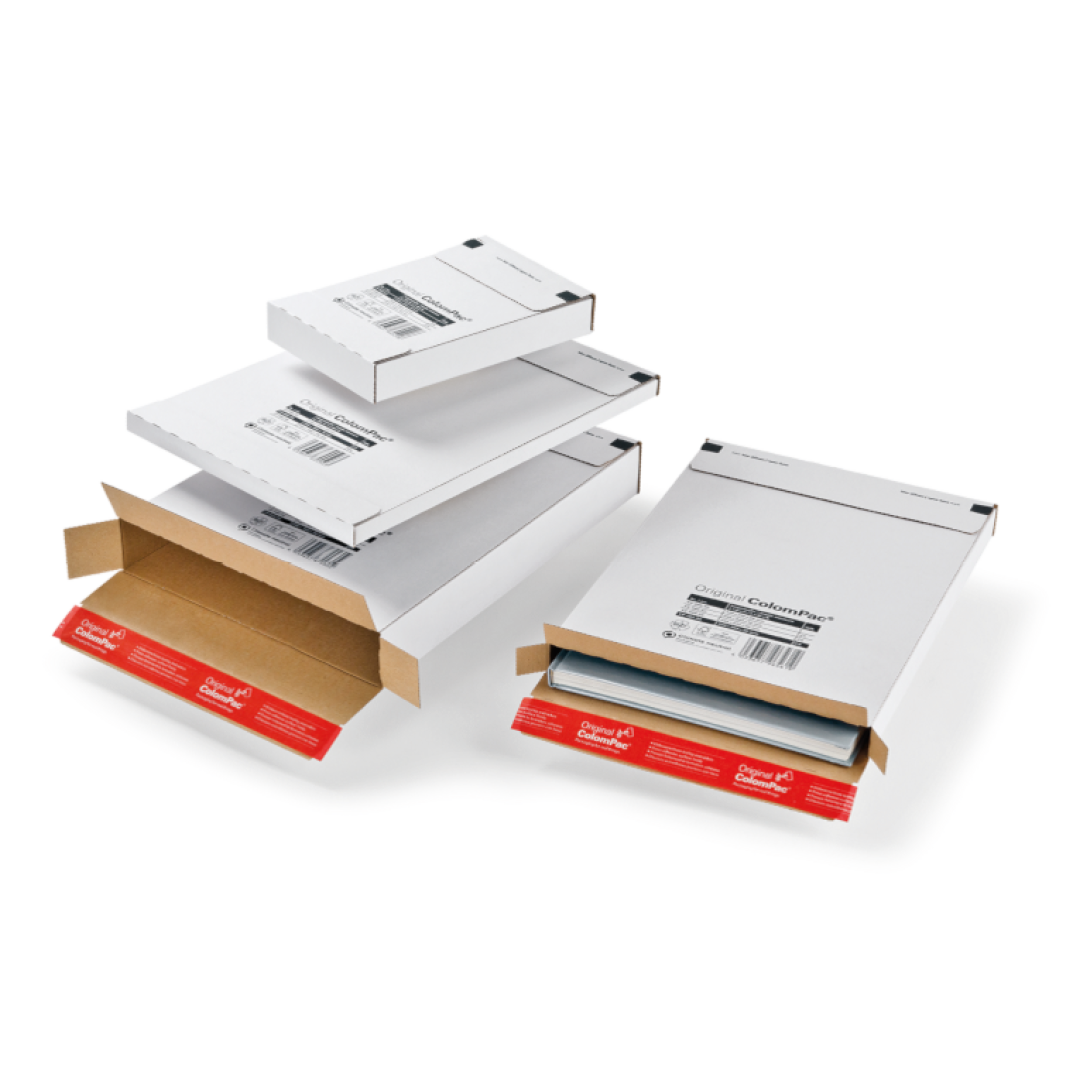 White Courier Boxes