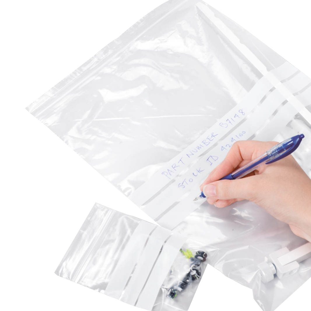 Write-on Grip Seal Bags