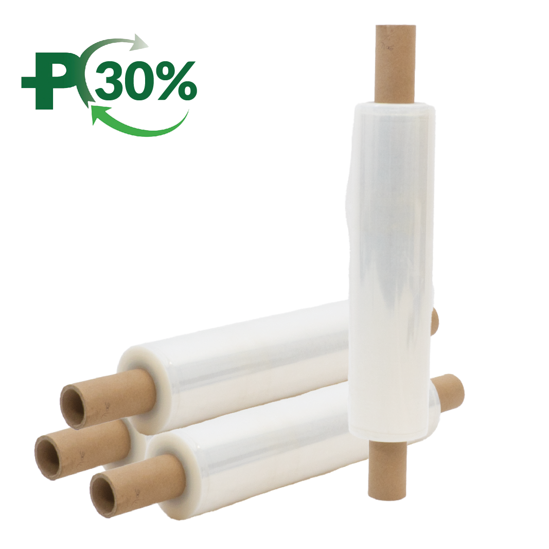Clear Hand Wrap, 21 Micron, Cast, Extended Core