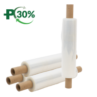 Clear Hand Wrap, 21 Micron, Cast, Extended Core