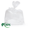 Clear Polythene Bag Gussetted Random Perf. 150g