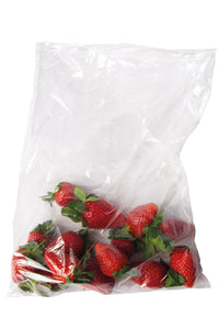 Clear Polythene Bag, Food Grade, Random Perf, 250g