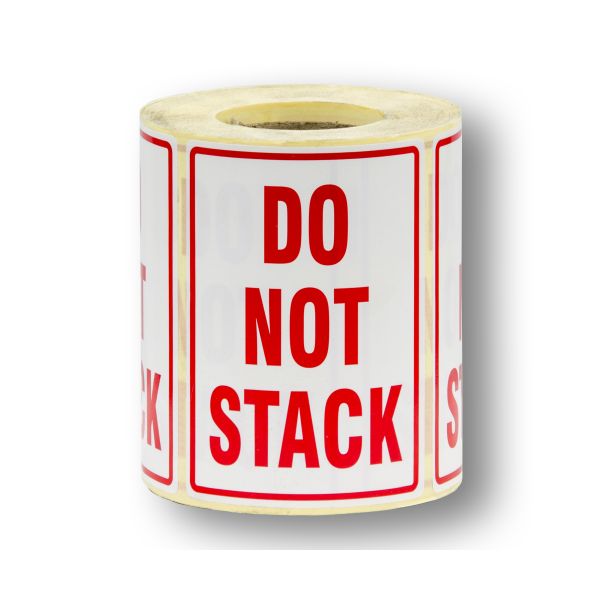 Do Not Stack Labels 500/roll