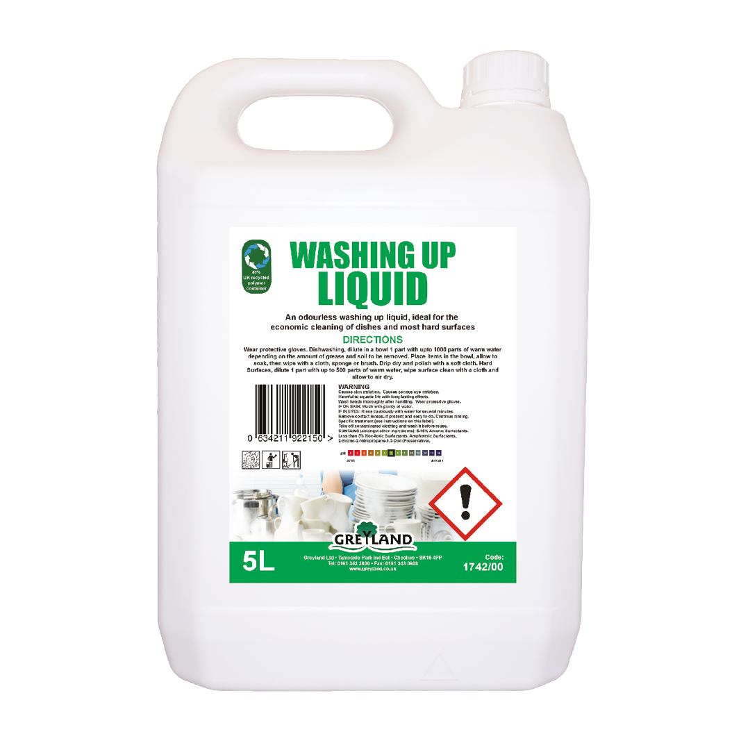 Washing Up Liquid, 5L