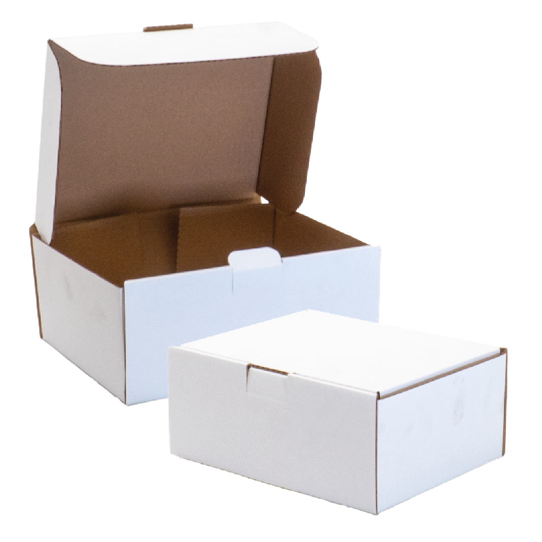 Single Wall Cardboard Box,Plain, 0426 Style, White