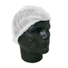 White Double Stitched  Mob Cap