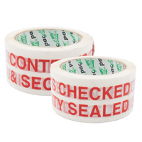 CONTENTS CHECKED Printed Tape
