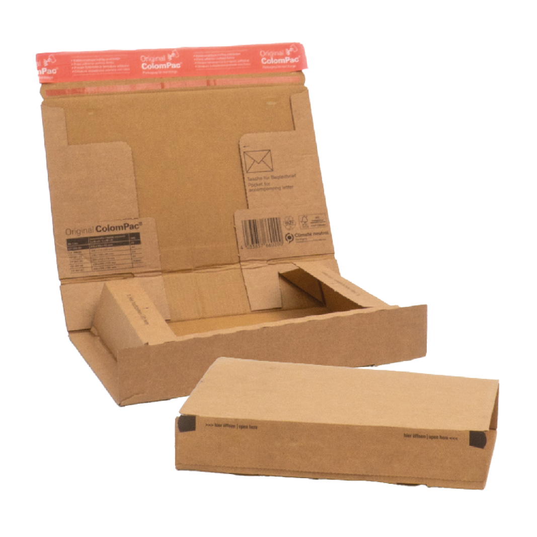 Postal Box, Brown, Peel & Seal