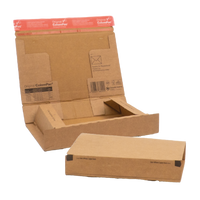 Postal Box, Brown, Peel & Seal