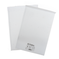 Paper Lined Postal Bag, White, 100/box