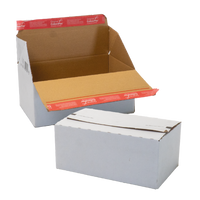 Despatch/Return Box, Plain, Crash Lock, Double P&S