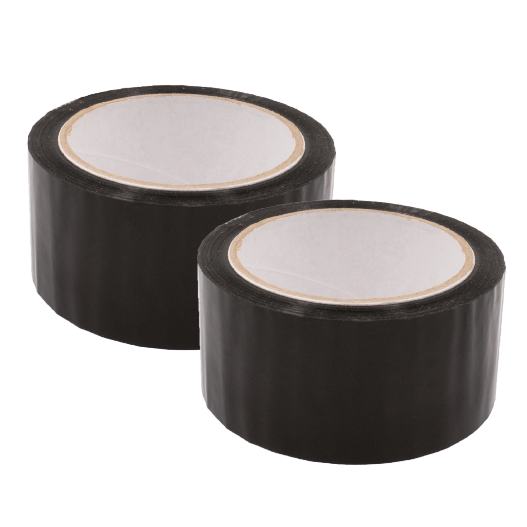 Plus Tape 75, Acrylic, Black