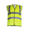 Cargo Hi-Vis 2 Band Vest Yellow - M