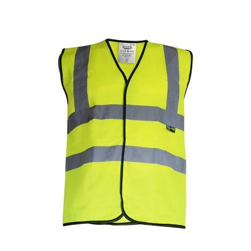 Cargo Hi-Vis 2 Band Vest, Yellow