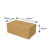 Double Wall Cardboard Box, Plain, 0201