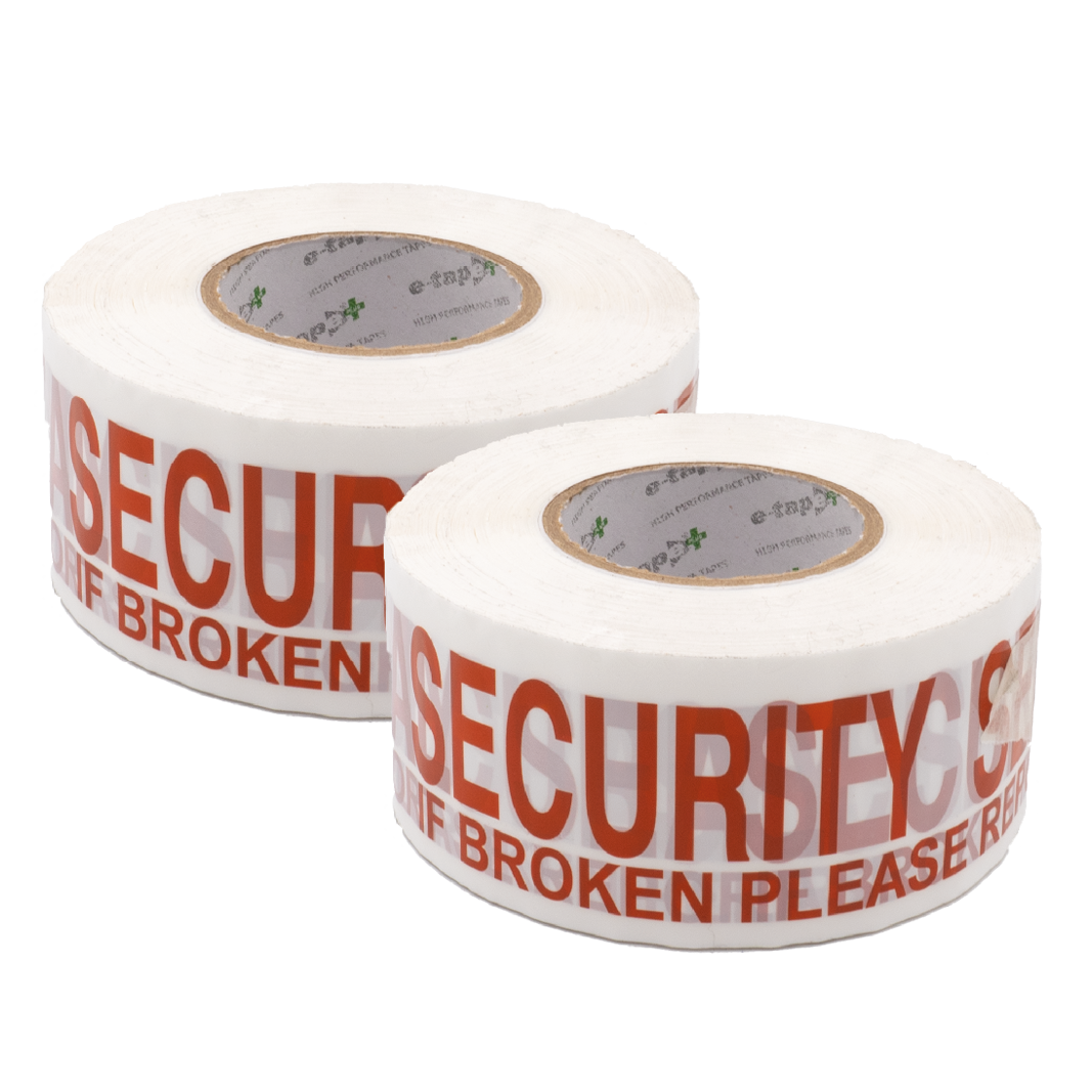 Custom Printed "Security Seal" E-Tape +