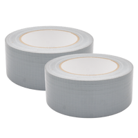 Waterproof Cloth Tape, Silver