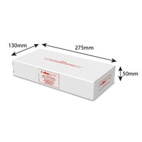 SW White Carton, Printed 1 Colour, Ref 5 Valve Box