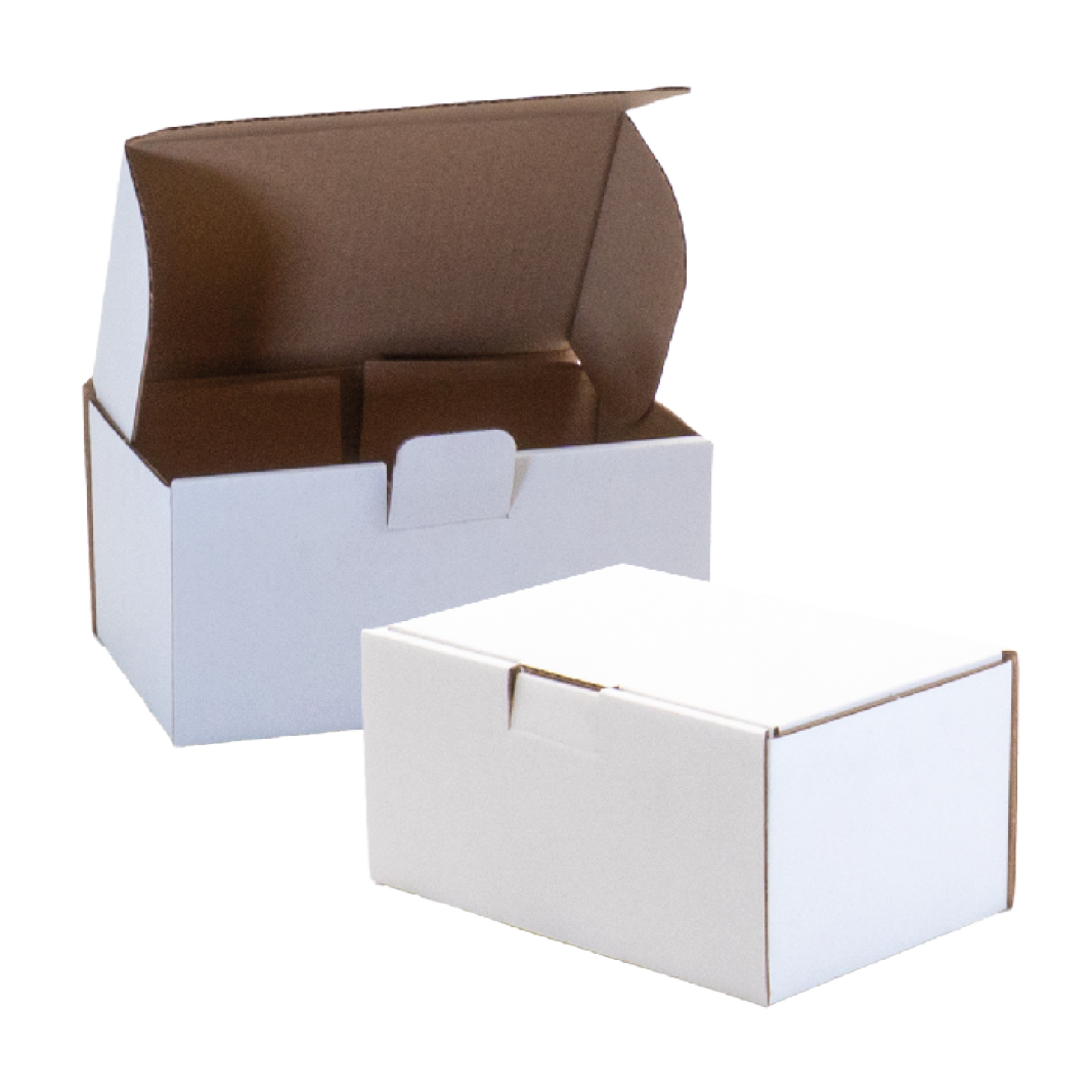 Single Wall Cardboard Box,Plain, 0426 Style, White