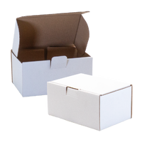 Single Wall Cardboard Box,Plain, 0426 Style, White