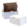 Single Wall Self Sealing Box, White, 0426