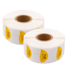 Day Dot Label Tuesday, Yellow