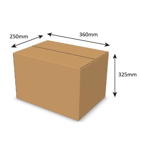 Ref Small Ped DW Carton, Plain, Stitched
