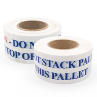 "Do Not Stack Pallet on Top of This'' Tape