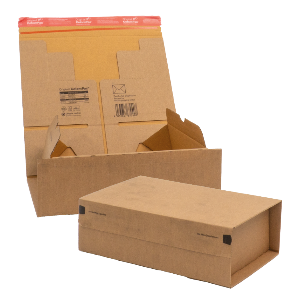 Postal Box, Brown, Peel & Seal