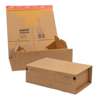 Postal Box, Brown, Peel & Seal