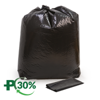 Black Wheelie Bin Liner 140G, 100/Box