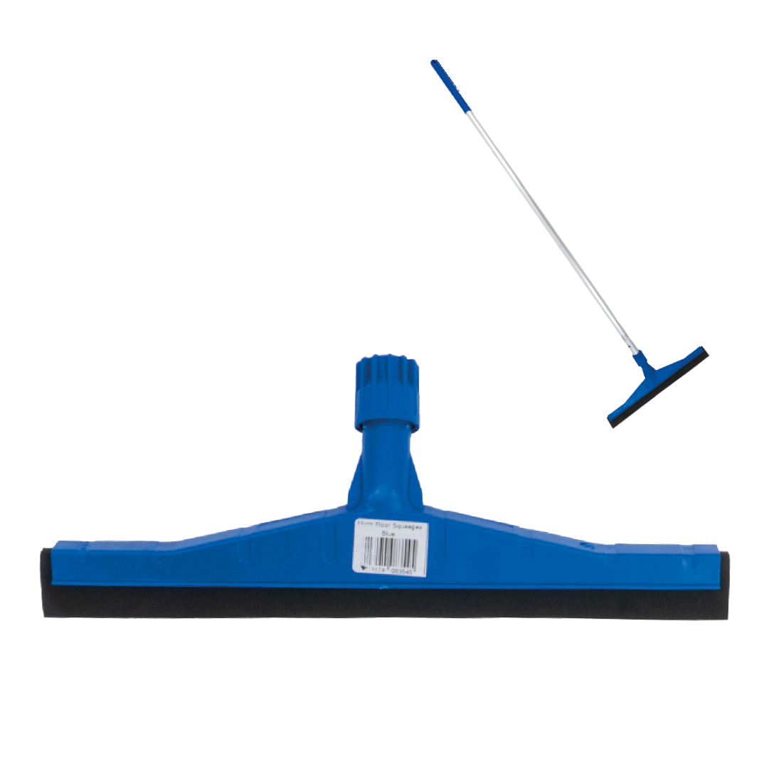 Squeegee Head, Rubber Blade, Blue (Use with Stale)