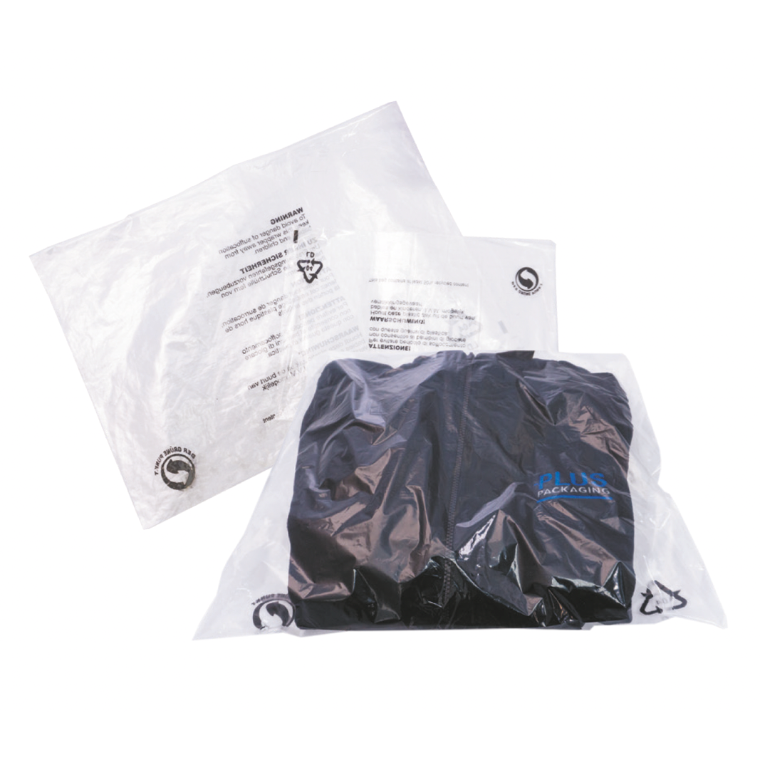 Clear Polythene Garment Bag, 1 Col