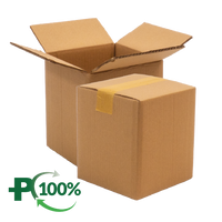 Double Wall Cardboard Box, Plain, 0201