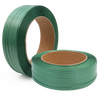 Green Embossed PET Strap, 19mm