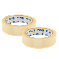 Plus Tape 75, Acrylic, Clear