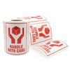 "Handle With Care" Labels 500/roll