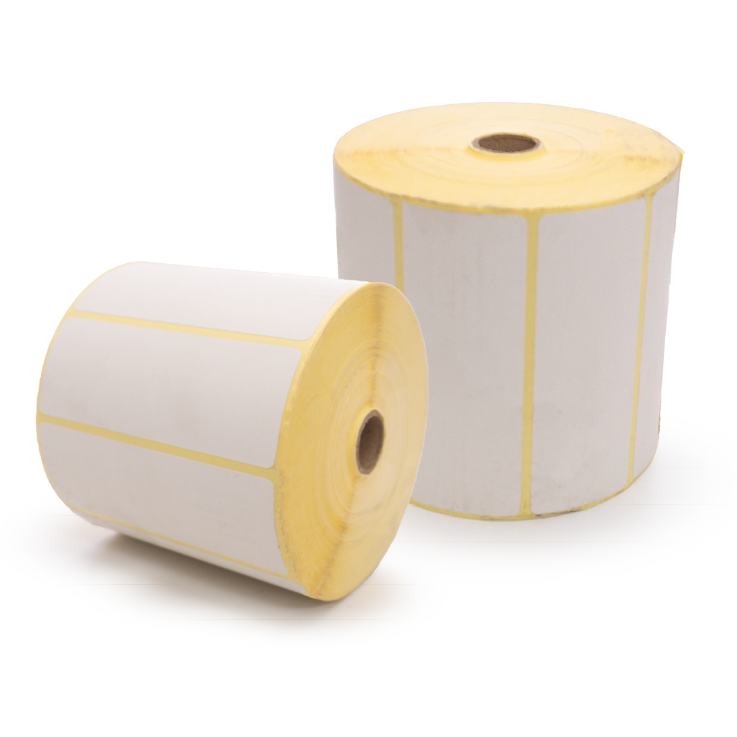 Barcode, Direct Thermal Labels, White, Plain