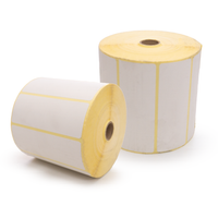 Barcode, Direct Thermal Labels, White, Plain