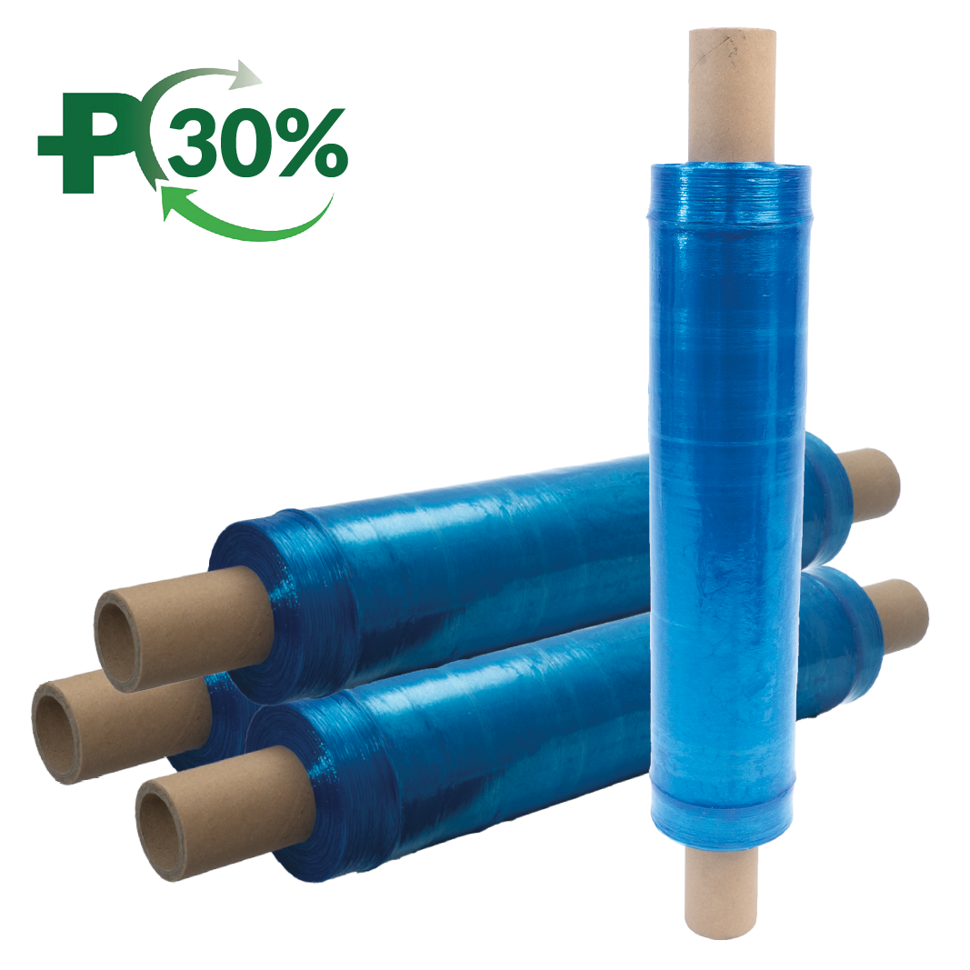 Eco Blue Tint Hand Film, 5mu, Cast, Ext Core