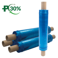 Eco Blue Tint Hand Film, 5mu, Cast, Ext Core