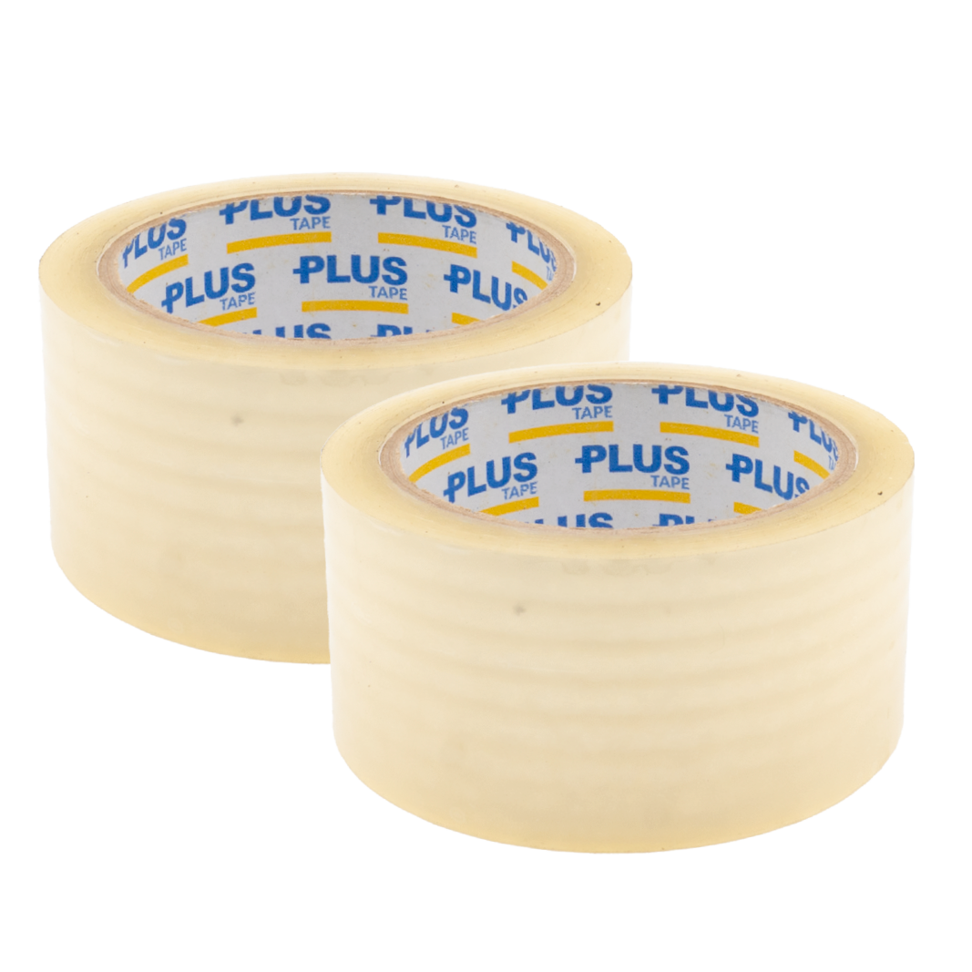 Plus Tape 75, Acrylic, Clear