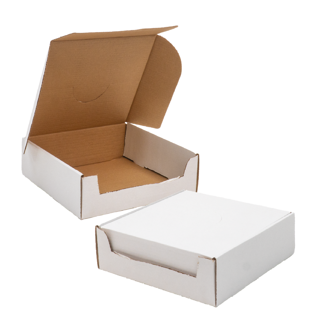SW 0421 Diecut White Carton, Ref 30's Box
