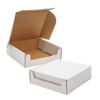 Single Wall Self Sealing Box, White, 0421