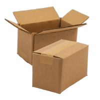 Double Wall Cardboard Box, Plain, 0201