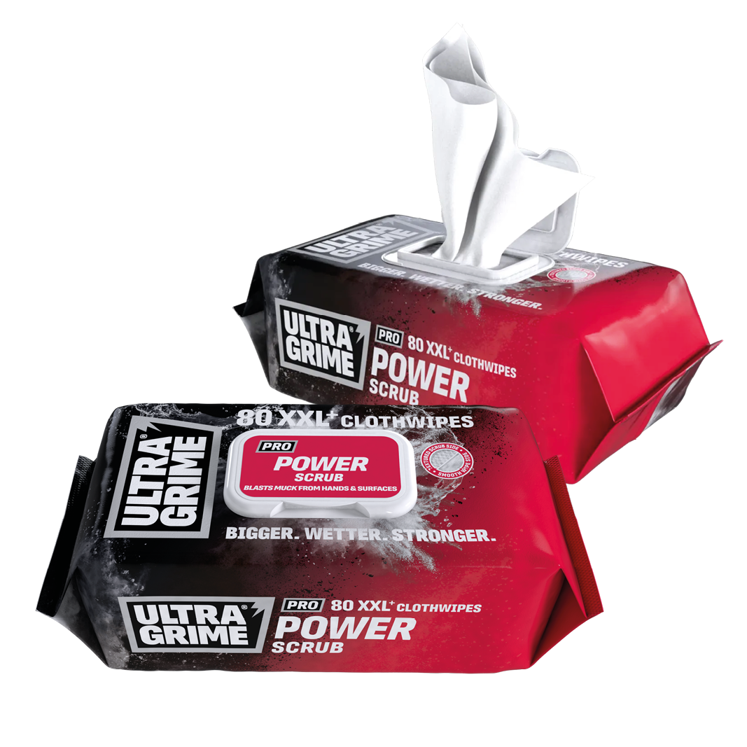Ultra Grime Cloth Wipes, Power Scrub
