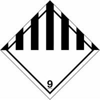 Hazard Label- 9 Hazard Warning