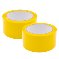 Plus Tape 75, Acrylic, Yellow