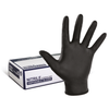 Nitrile Powder Free Disposable Gloves Black - XL